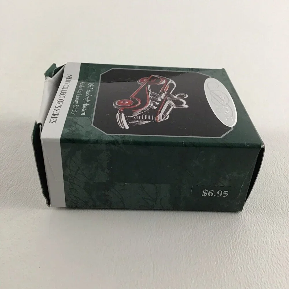 Hallmark Keepsake Mini Ornament 1937 Steelcraft Auburn Kiddie Car Luxury Edition - Picture 5 of 6